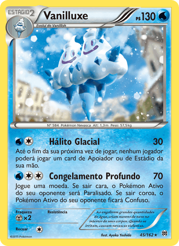 Vanilluxe, card 45 from Turbo Revolução