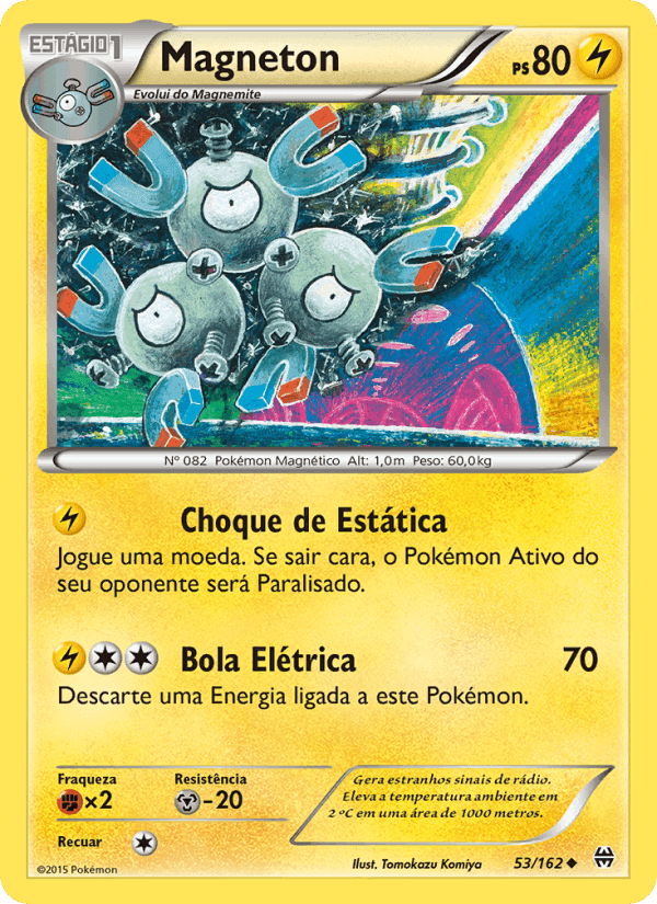 Magneton, carta 53 de Turbo Revolução