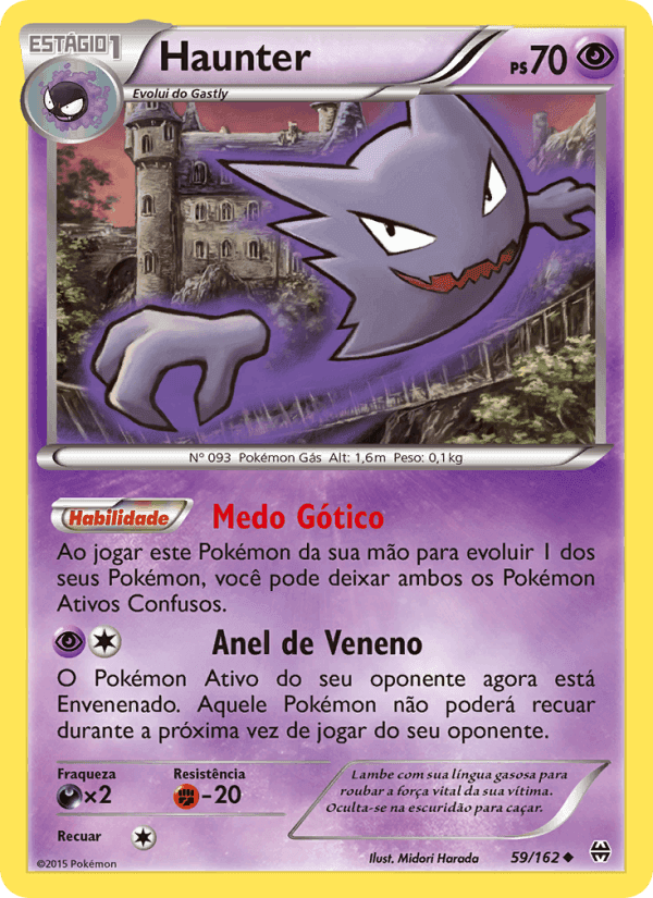 Haunter, carta 59 de Turbo Revolução