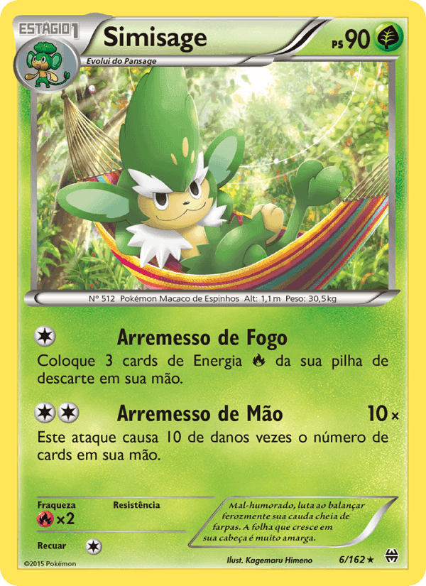 Simisage, carta 6 de Turbo Revolução