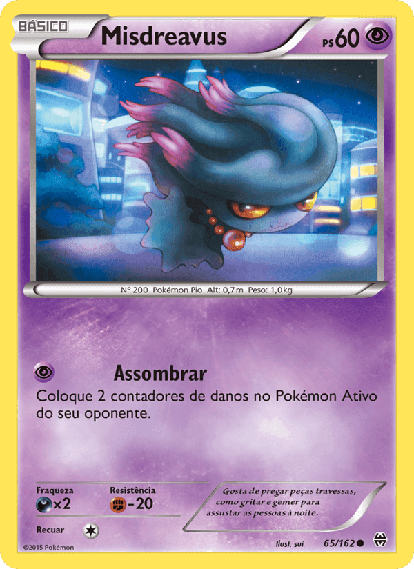 Misdreavus, carta 65 de Turbo Revolução