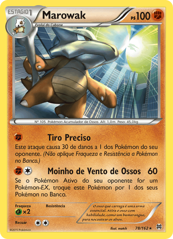 Marowak, carta 78 de Turbo Revolução