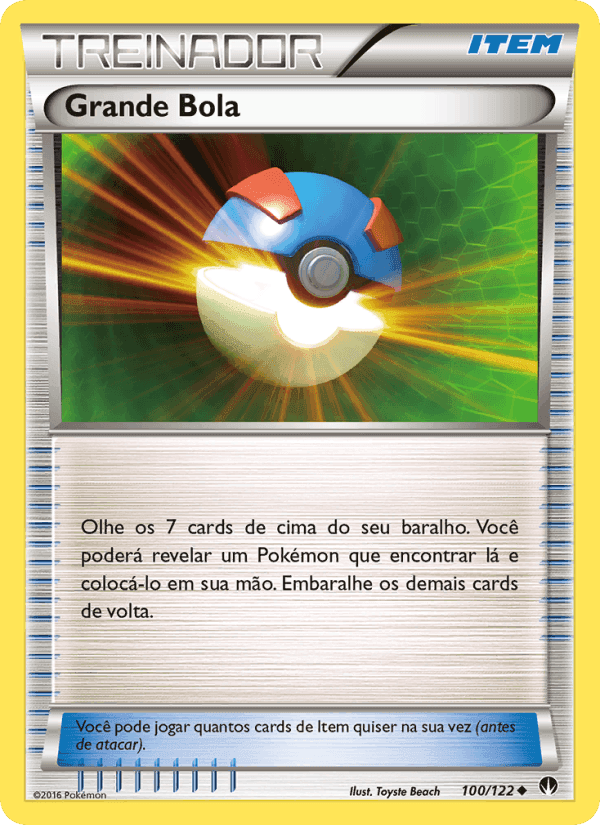 Grande Bola, carta 100 di Turbo Colisão