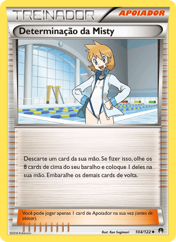 Determinação da Misty, card 104 from Turbo Colisão
