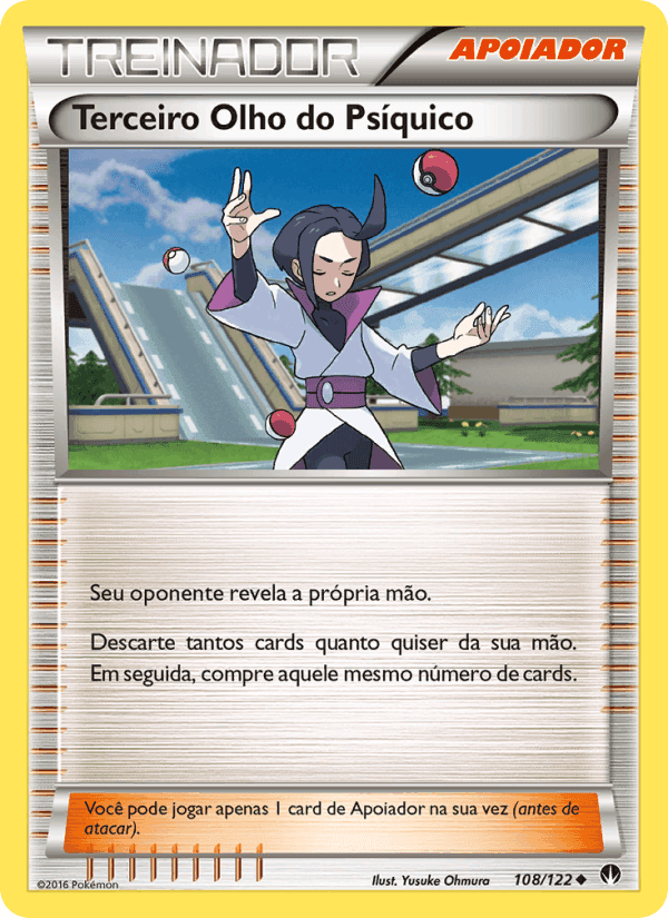 Terceiro Olho do Psíquico, carta 108 de Turbo Colisão