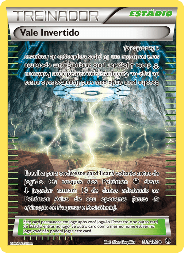 Vale Invertido, carta 110 de Turbo Colisão