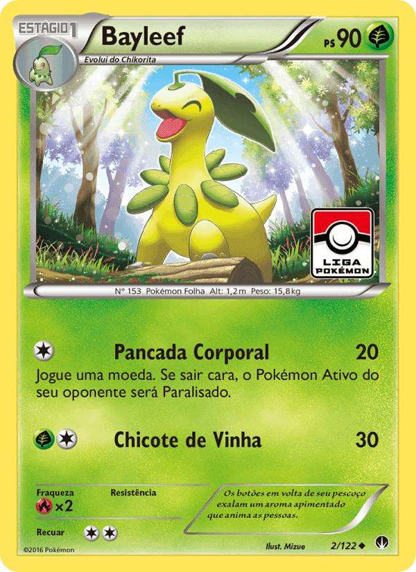 Bayleef, carta 2 de Turbo Colisão