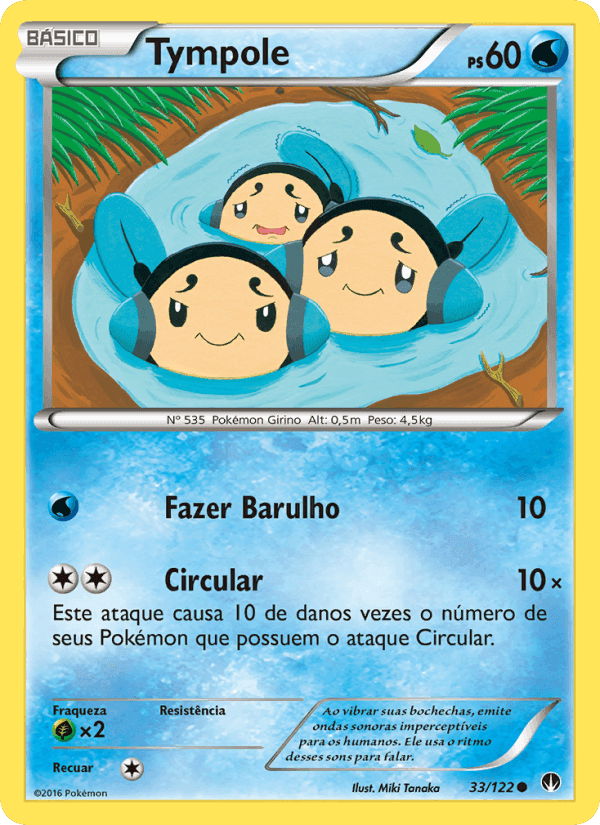 Tympole, carta 33 di Turbo Colisão