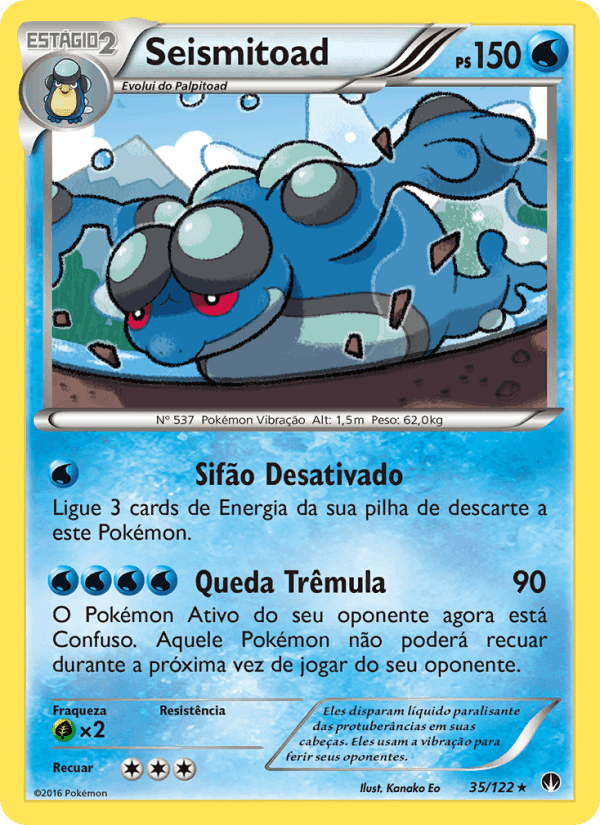Seismitoad, carta 35 de Turbo Colisão