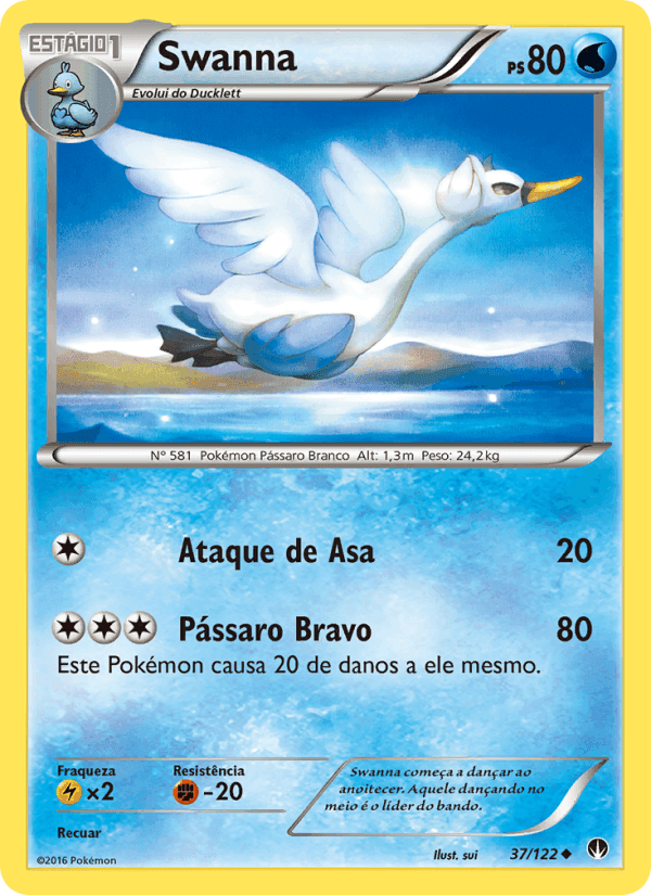 Swanna, carta 37 de Turbo Colisão
