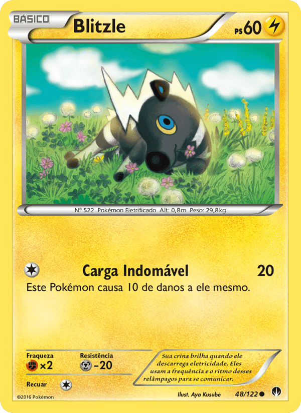 Blitzle, card 48 from Turbo Colisão
