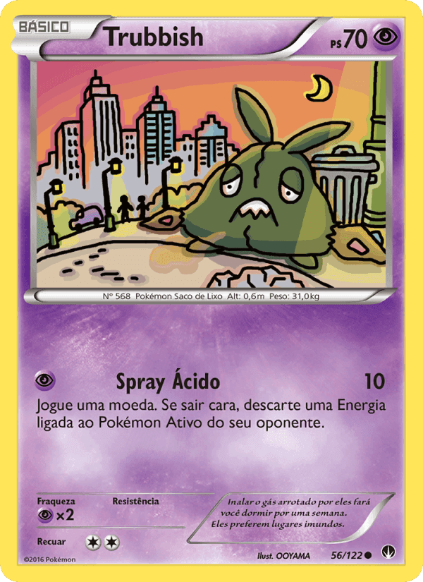 Trubbish, carta 56 de Turbo Colisão
