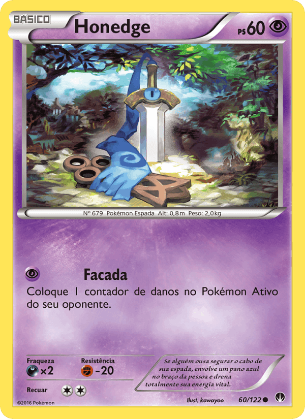 Honedge, carta 60 de Turbo Colisão