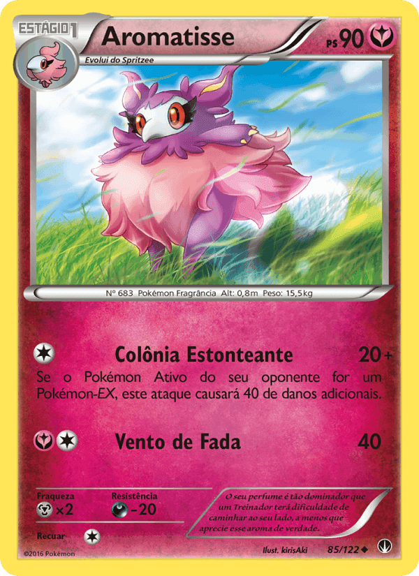 Aromatisse, card 85 from Turbo Colisão
