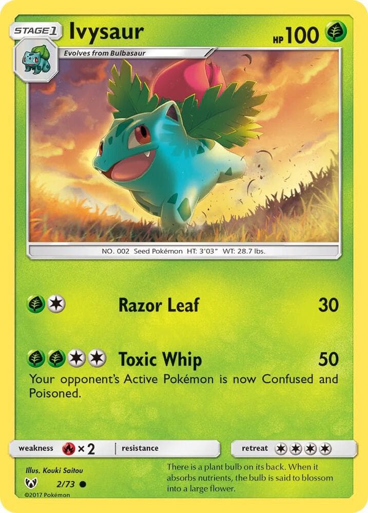 Ivysaur, carta 2 di Shining Legends