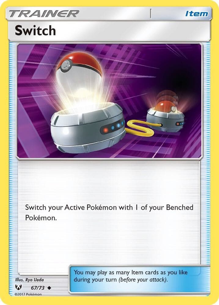 Switch, card 67 from Shining Legends