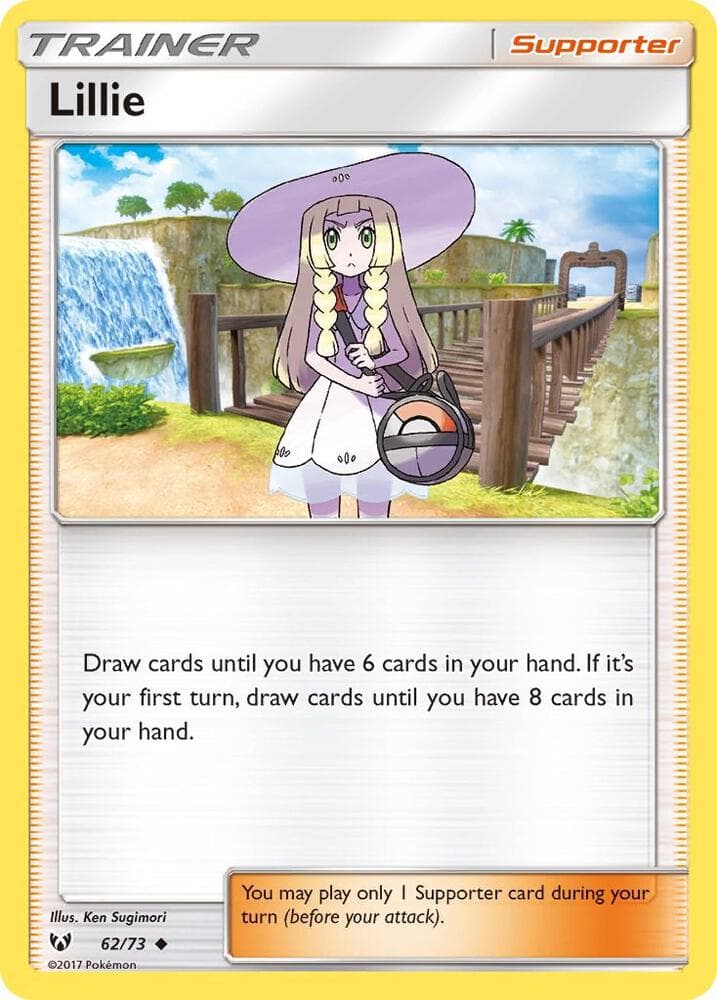 Lillie, card 62 from Shining Legends