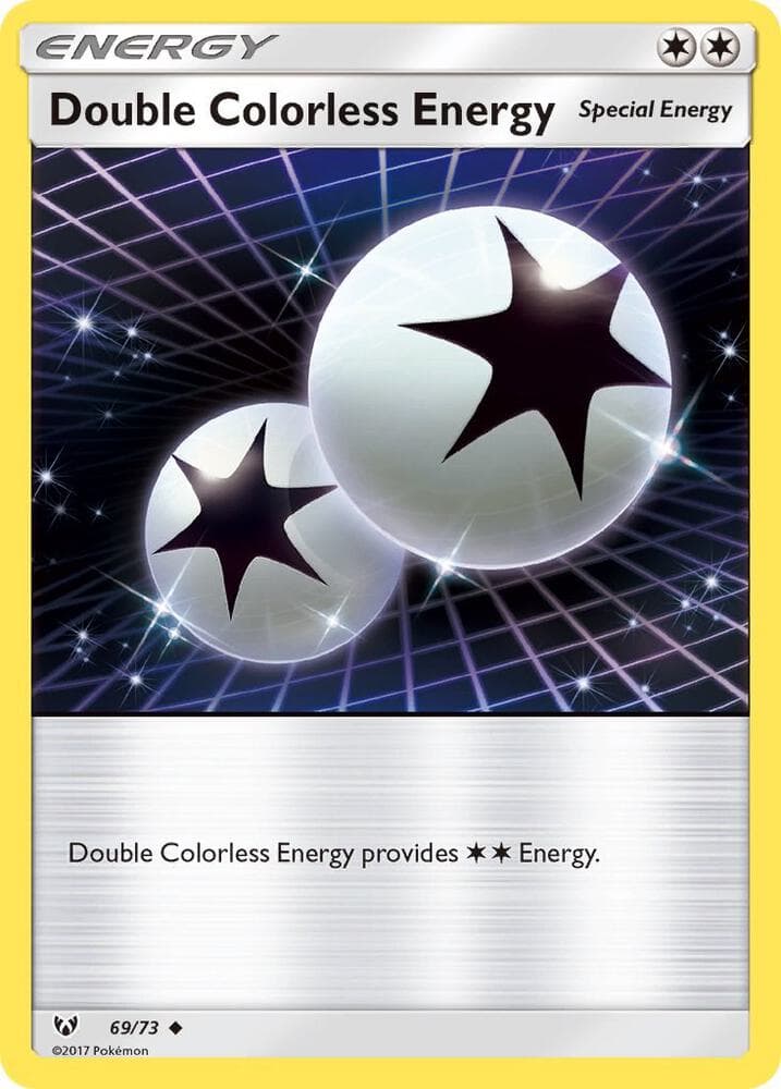 Double Colorless Energy, card 69 from Shining Legends
