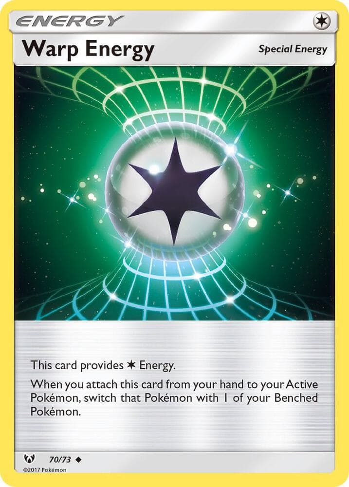 Warp Energy, card 70 from Shining Legends
