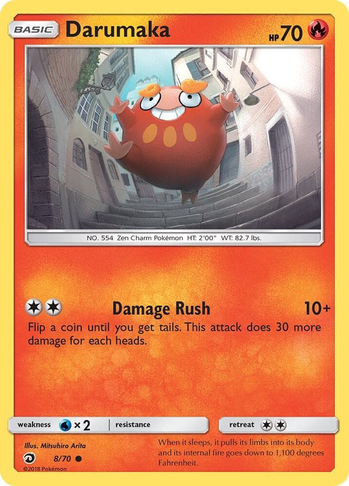 Darumaka, carta 8 di Trionfo Dei Draghi