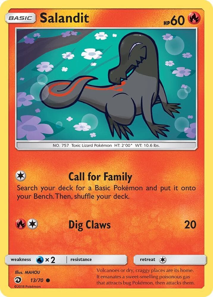 Salandit, card 13 from Dragon Majesty