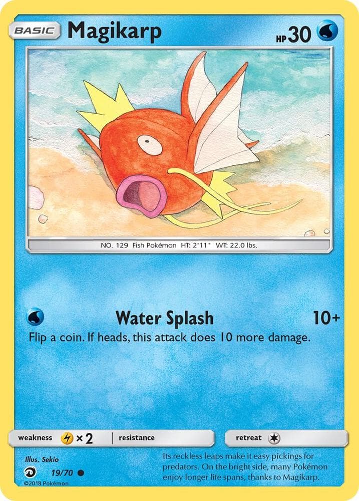 Magikarp, card 19 from Dragon Majesty