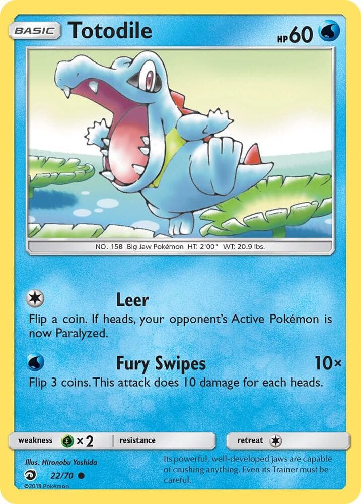 Dragon Majesty の 22 番、Totodile