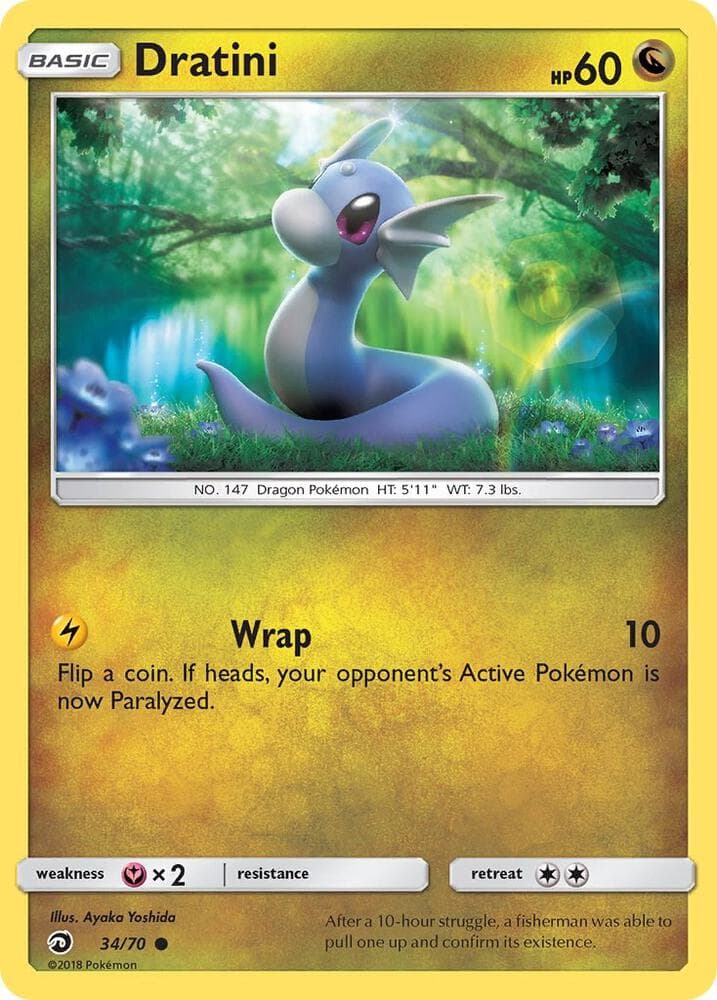 Dratini, carta 34 di Trionfo Dei Draghi
