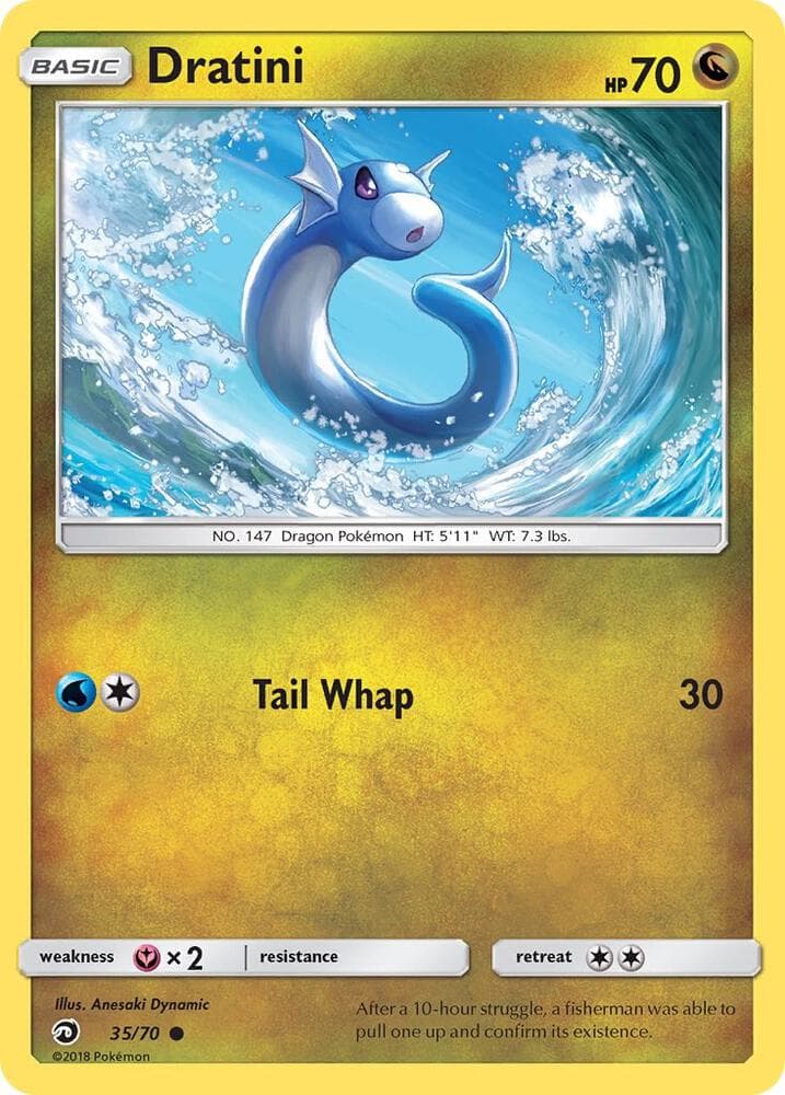 Dratini, carta 35 de Majestad De Dragones