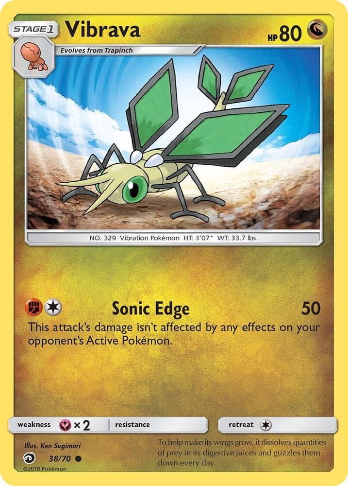 Vibrava, card 38 from Dragon Majesty