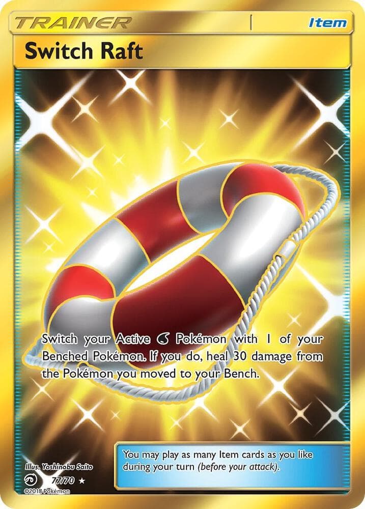 Switch Raft, card 77 from Dragon Majesty