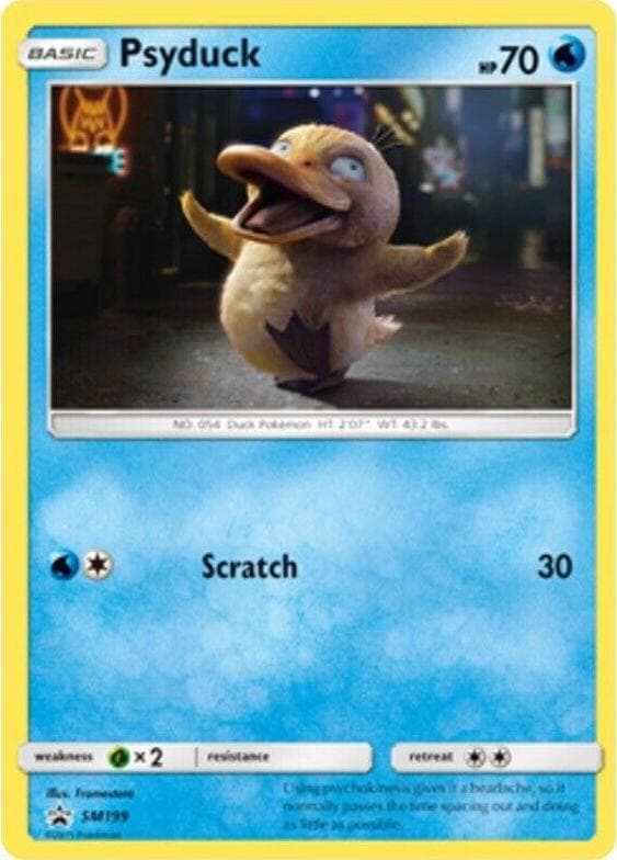 Psyduck, carta SM199 de SL Cartas de promoción