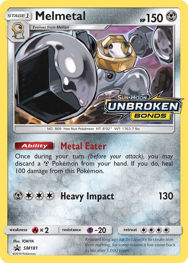 Melmetal, carta SM181 di SL Promo