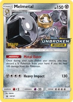 Melmetal, carta SM181 di SL Promo