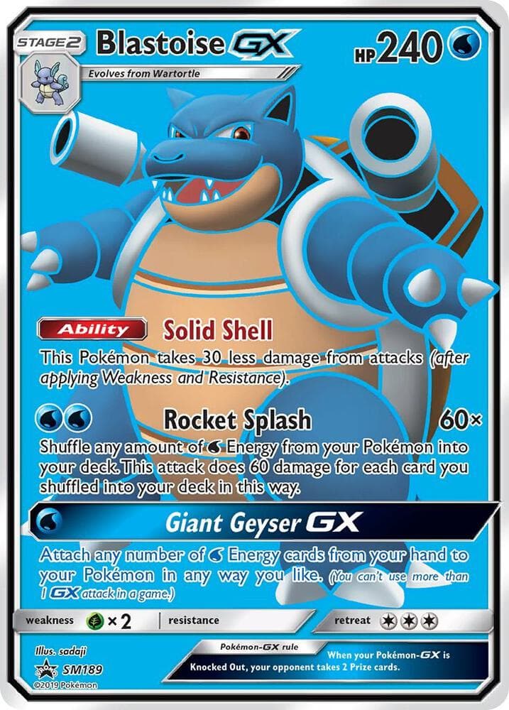 Tortank GX, carte SM189 de Promo SM