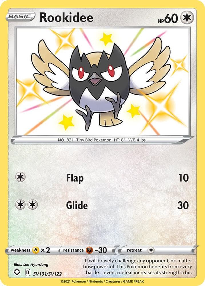 Rookidee, carta SV101 de Destinos Brillantes