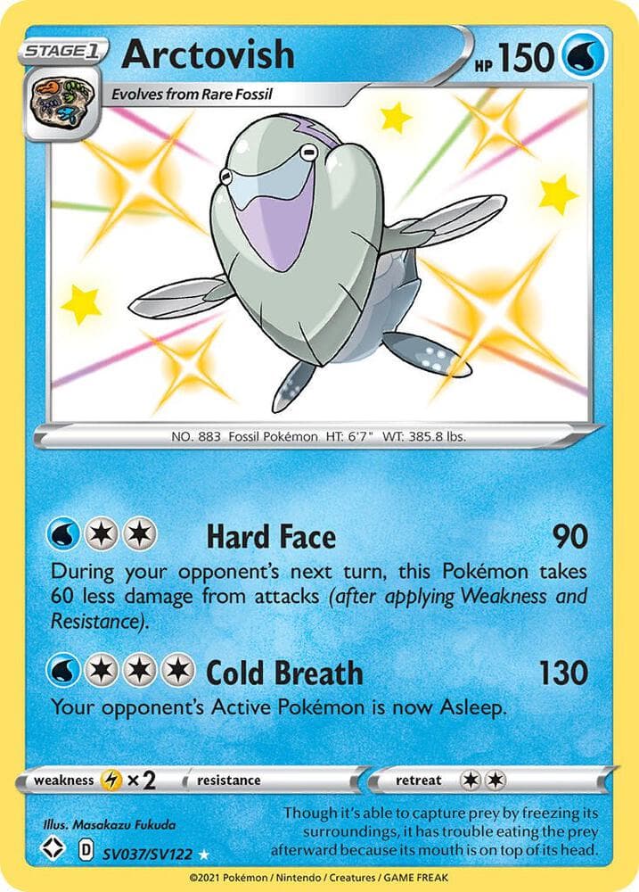 Arctovish, card SV037 from Shining Fates