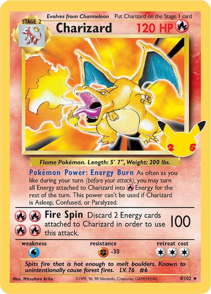 Charizard, carta CC002 di Gran Festa