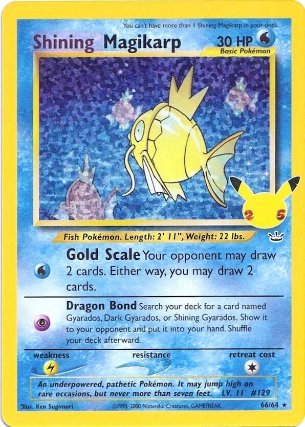 Shining Magikarp, carta CC010 di Gran Festa