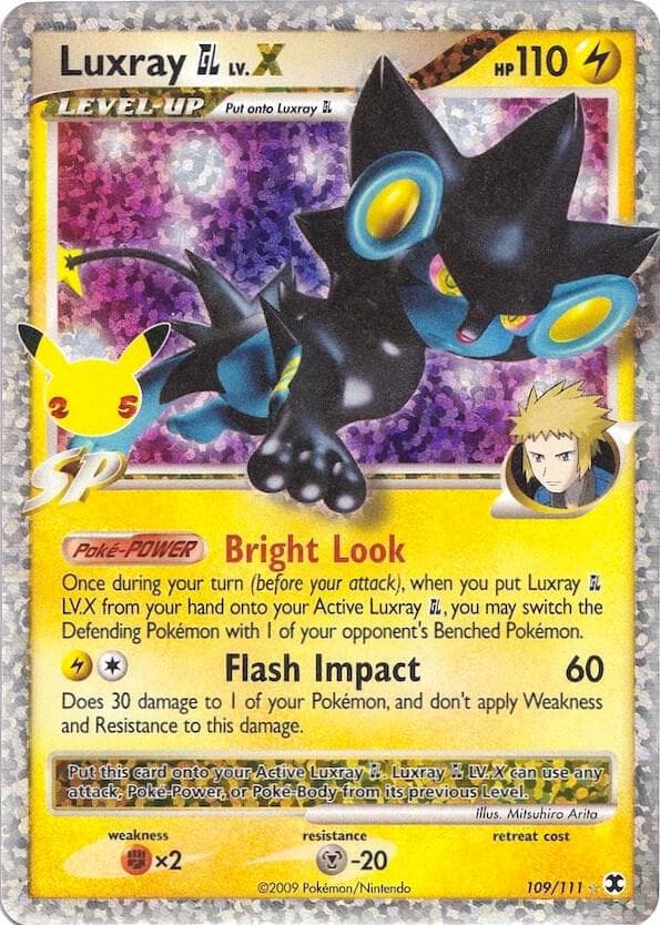Luxray GL LV.X, carta CC017 di Gran Festa
