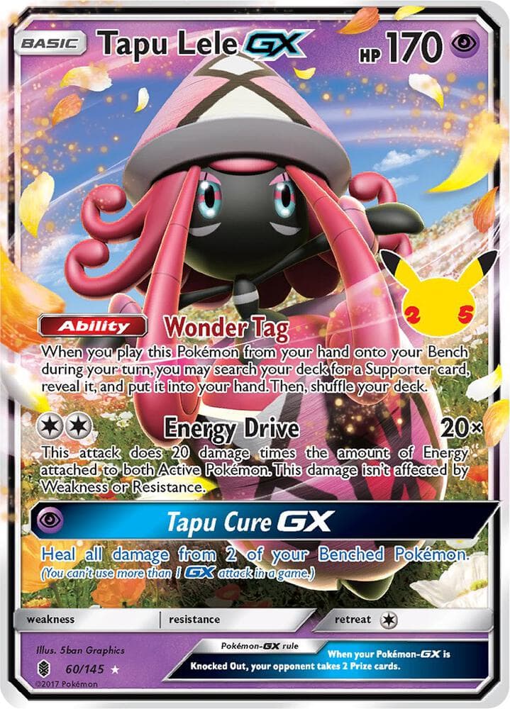 Tapu Lele GX, carta CC025 di Gran Festa