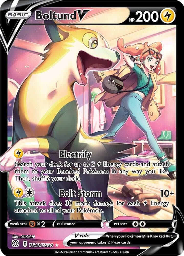 Boltund V, carta TG13 de Astros Brillantes
