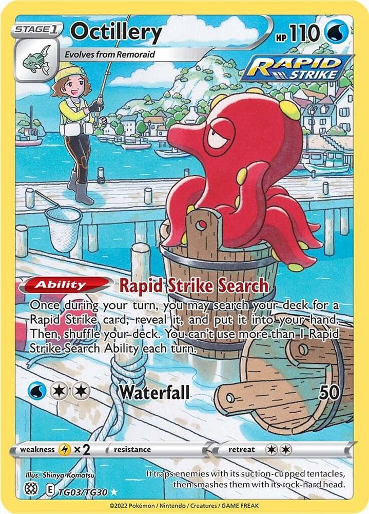 Octillery, carta TG03 di Astri Lucenti