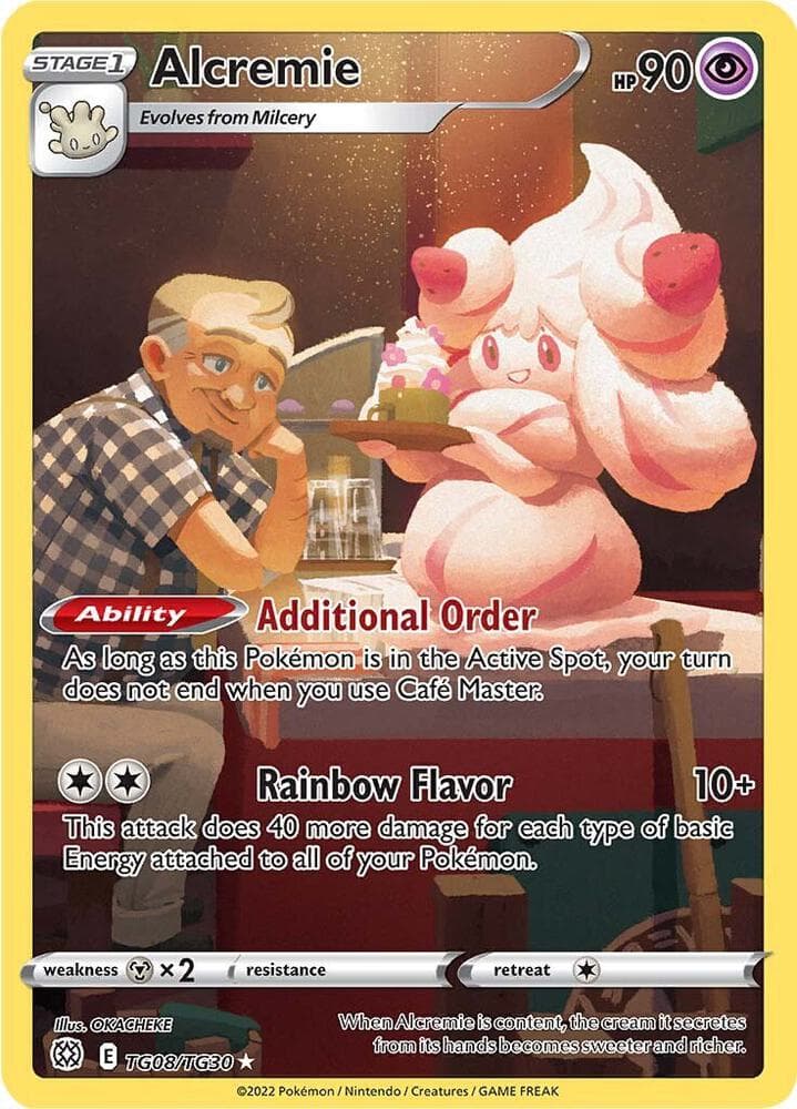 Alcremie, carta TG08 di Astri Lucenti