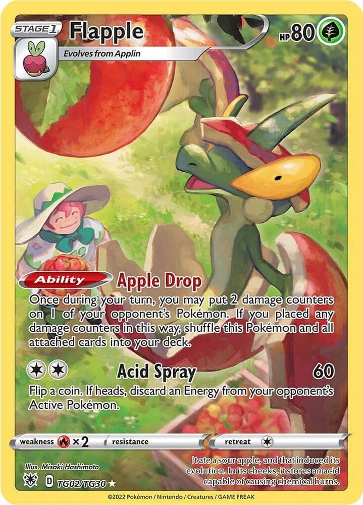 Flapple, carta TG02 di Lucentezza Siderale