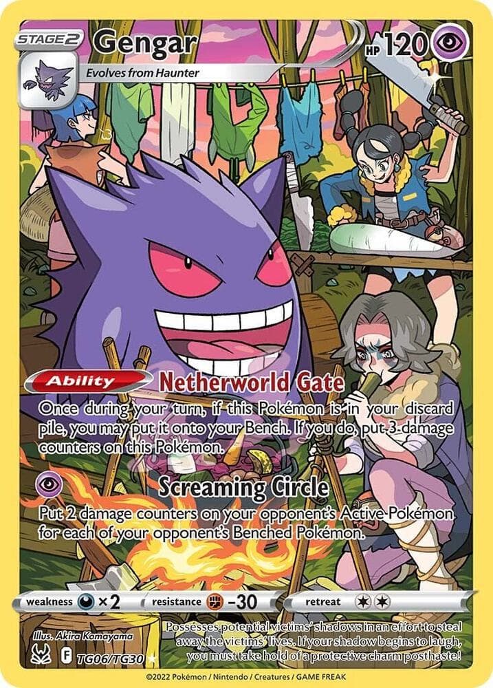 Gengar, carta TG06 de Origen Perdido