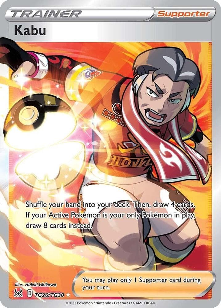Kabu, card TG26 from Lost Origin Trainer Gallery