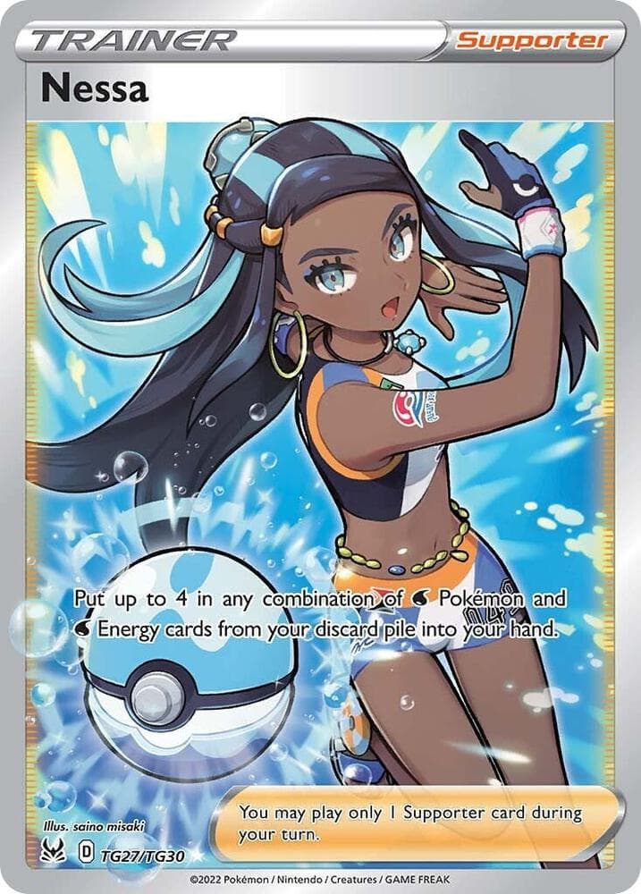 Nessa, card TG27 from Lost Origin