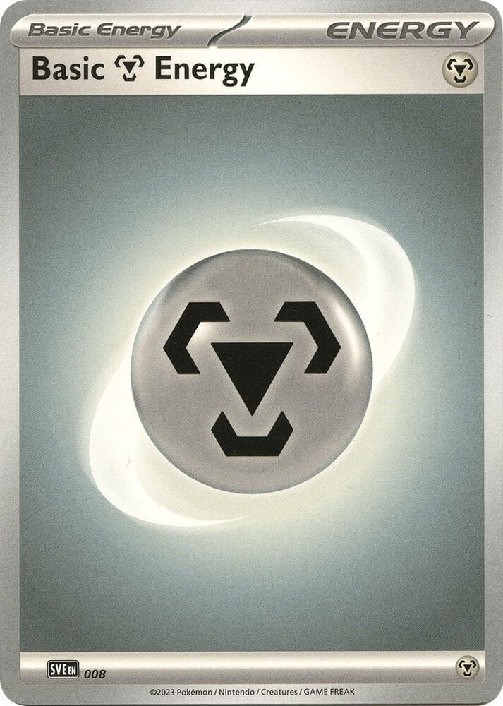 Metal Energy, card 008 from Scarlet & Violet Energy