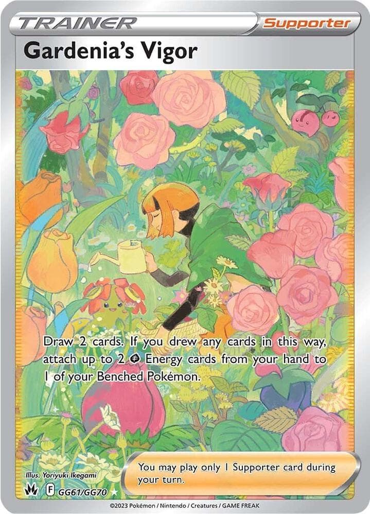 Gardenia's Vigor, card GG61 from Crown Zenith